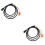 2Pièces Câble Connecteur Audio Multi Usage 7