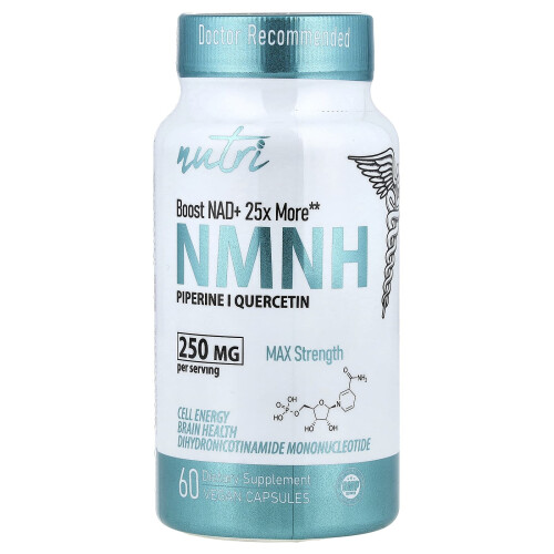 Nutri, NMNH, Alta Força, 60 Cápsula Vegana