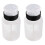 2Pièces Flacon Pompage Noir Stockage Vernis Verrouillable 2