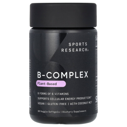 B-Complejo, Plant-Based, 60 Gelatinas Vegetales