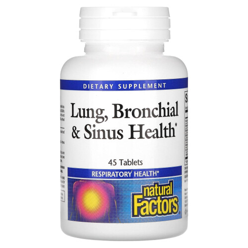 Sănătate Pulmonară, Bronșică și Sinuzală, 45 Tablete