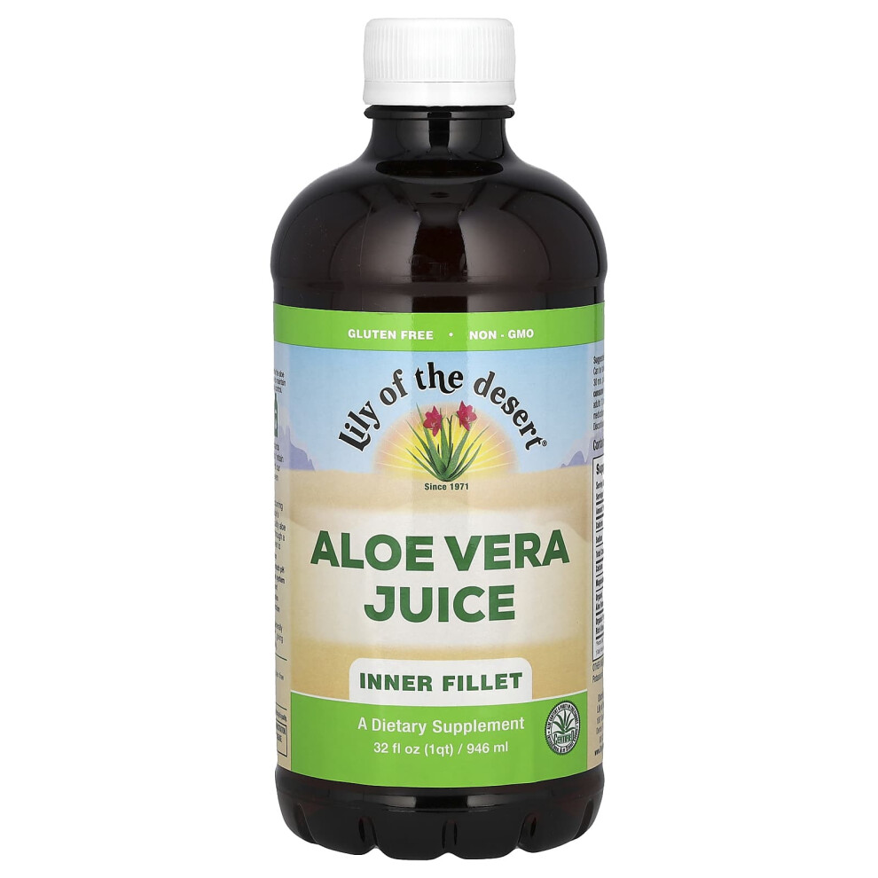 Photos - Vitamins & Minerals Lily of the Desert, Aloe Vera Juice, Inner Fillet, 32 fl oz (946 ml)