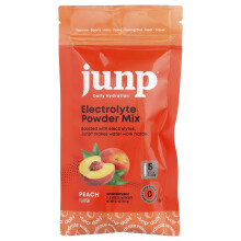 Elektrolyt-Pulver-Mischung von JUNP Hydration, Peach, 5 Sticks, 0,14 oz (3,9 g) pro Stück