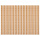 60Pièces Règle Mesure Bois Kaki Double Échelle Résistante 11