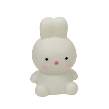 (L) Rabbit Night Cartoon Light Bedroom Bedside Lamp Decoration Kid Ornaments Gift