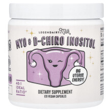 Legendairy Milk, Legendairy Melk, Myo & D-Chiro Inositol , 120 Vegan Capsules