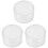 Bouchons Boucles Doreilles Blancs Élégants Accessoires DIY 2