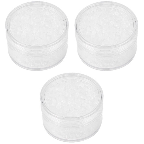 Bouchons Boucles Doreilles Blancs Élégants Accessoires DIY 2