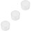 Bouchons Boucles Doreilles Blancs Élégants Accessoires DIY 5