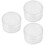 Bouchons Boucles Doreilles Blancs Élégants Accessoires DIY 6