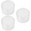 Bouchons Boucles Doreilles Blancs Élégants Accessoires DIY 7