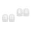 4Pièces Garde PVC Résistante Pour Balcon Toit 4