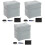 3Ensembles Repose-Pieds Gonflable PVC Voyage 5