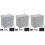 3Ensembles Repose-Pieds Gonflable PVC Voyage 6