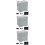 3Ensembles Repose-Pieds Gonflable PVC Voyage 10