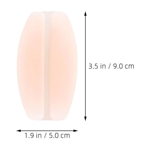 Cúisíní Strapaí Bra LEORX, Ceapáin Silicone, 2 Phéire 1