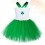 2Pièces Jupe De Fête En Tulle Fluffy Taille Élastique 10