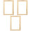 3St Chocoladekleurig Zeefdruk Frame, Duurzaam DIY Startset 3