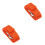 2Pièces Câble De Treuil Orange Pour Avec Crochet Forgé 3