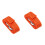 2Pièces Câble De Treuil Orange Pour Avec Crochet Forgé 4