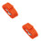 2Pièces Câble De Treuil Orange Pour Avec Crochet Forgé 6