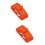 2Pièces Câble De Treuil Orange Pour Avec Crochet Forgé 7