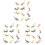 72Pièces Figurines Reptiles Jouets Simulation Plastique 3