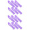 12Pièces Casse-Vials Violet Portable Pour Usage 7