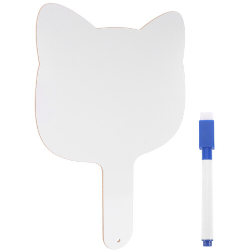 4Ensembles Paddles Élèves À Main Blanche En Bois ABS 1