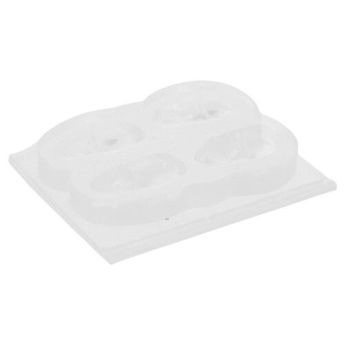 5Pièces Moules Ongles Silicone Transparent Reutilisable 2