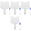 4Ensembles Paddles Élèves À Main Blanche En Bois ABS 5