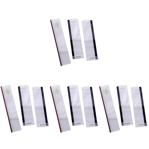4Ensembles Tableaux Adhésifs Blancs Pour Moniteur 1