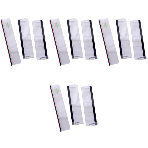4Ensembles Tableaux Adhésifs Blancs Pour Moniteur 2
