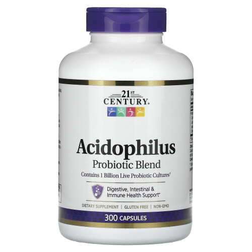 21ος Αιώνας, Acidophilus, Προβιοτικό Μίγμα, 300 Φιαλίδια