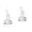 2Pièces Transparent Décor Coupe Enfants 6