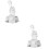 2Pièces Transparent Décor Coupe Enfants 8
