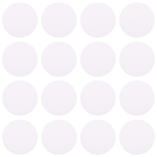 300Pièces Base Adhésive Pour Bougie Stickers Mousse Blanche 1