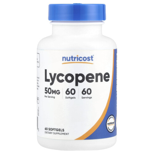 Nutricost, Lycopene, 50 mg, 60 Softgels