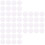 300Pièces Base Adhésive Pour Bougie Stickers Mousse Blanche 8