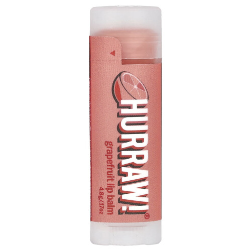 Hurraw! Balm, Lip Balm, Grapefruit, 0,17 oz (4,8 g)