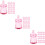 90Pièces Décorations Miniatures Roses Pour Baby Shower 9