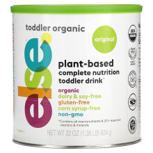 Else, Plantenbaserende Compleet Voedingsdrankje voor Peuters, Origineel, 1 Jaar +, 22 oz (624 g)