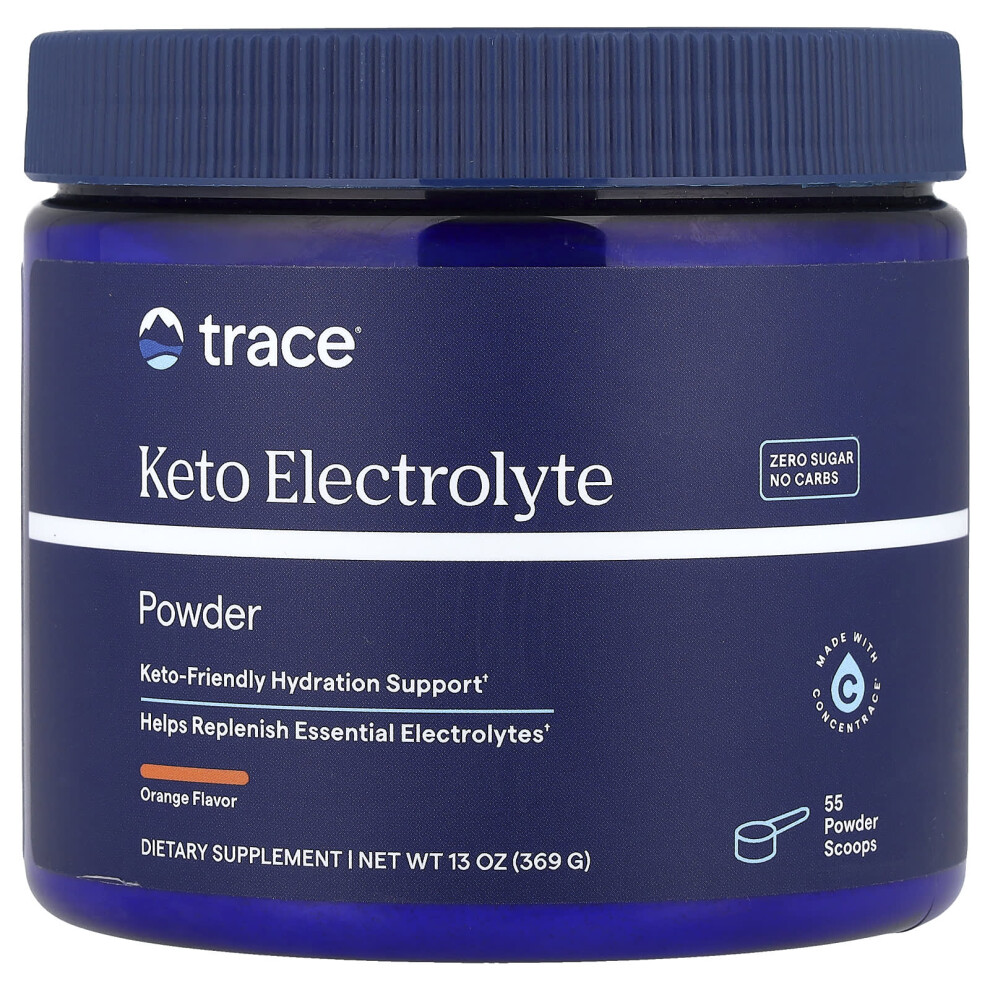 Photos - Vitamins & Minerals Orange Trace Minerals Keto Electrolyte  330g 