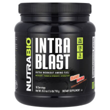 NutraBio, Intra Blast, Intra Workout Amino Fuel, Orange Mango, 1,6 lb (718 g)