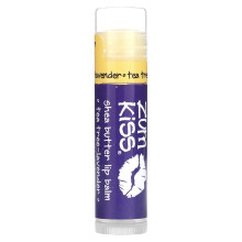 Zum Kiss, Shea Butter Lip Balm, Tea Tree-Lavender, 0.15 oz