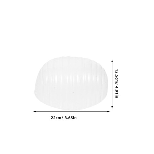 60Pièces Support Intérieur Casquette En PVC Transparent 1
