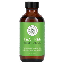 Pure Body Naturals, Aceite Esencial, Árbol de Té, 4 onzas fl (120 ml)