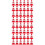 48Pièces Mini Cônes De Circulation ABS Rouge Jouet Éducatif Décor 7