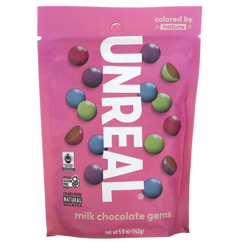 Unreal, Milchschokoladen-Gem, 5 oz (142 g)