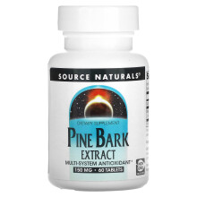 Source Naturals, Kuusiokorva-ekstrakti, 150 mg, 60 Tablettia